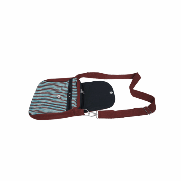 Handmade Cotton Shoulder Bag - Image 10