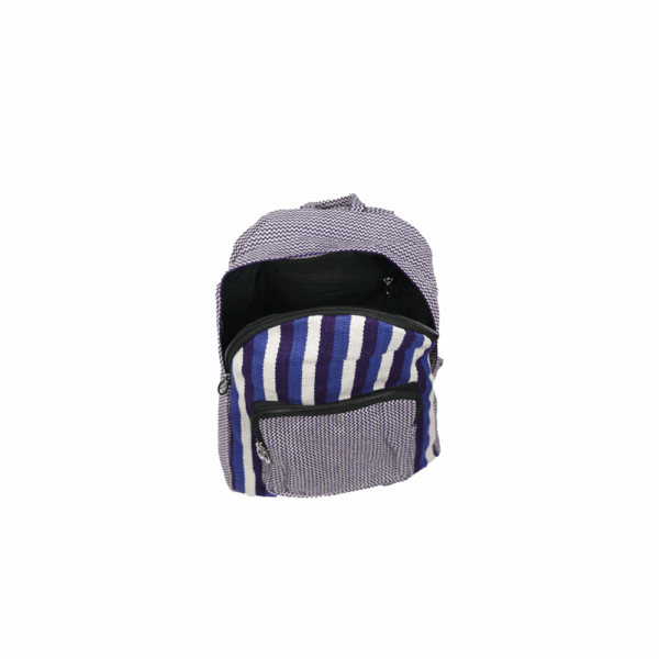 Handmade Small Cotton Backpack - Image 4