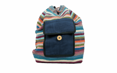 Handmade Cotton Backpack