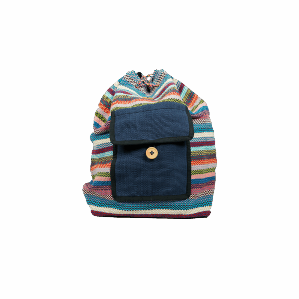 Handmade Cotton Backpack