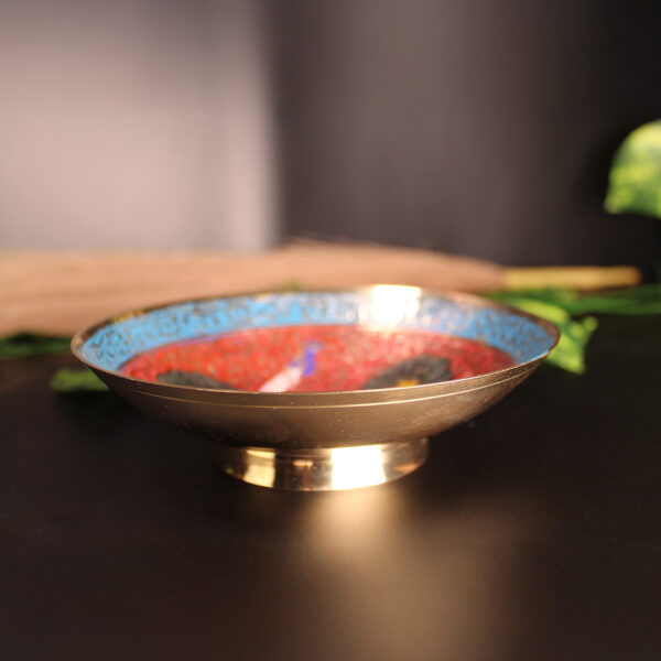 Brass Embossed Bowl