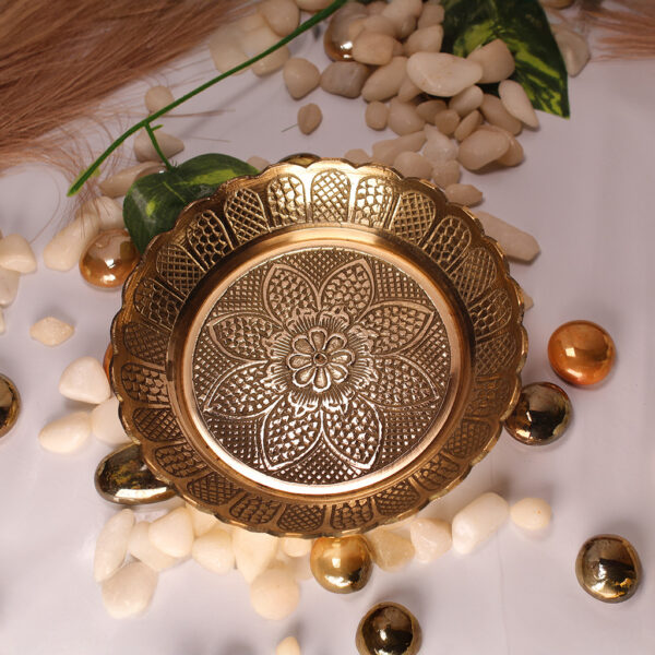 Brass Embossed Dish 2