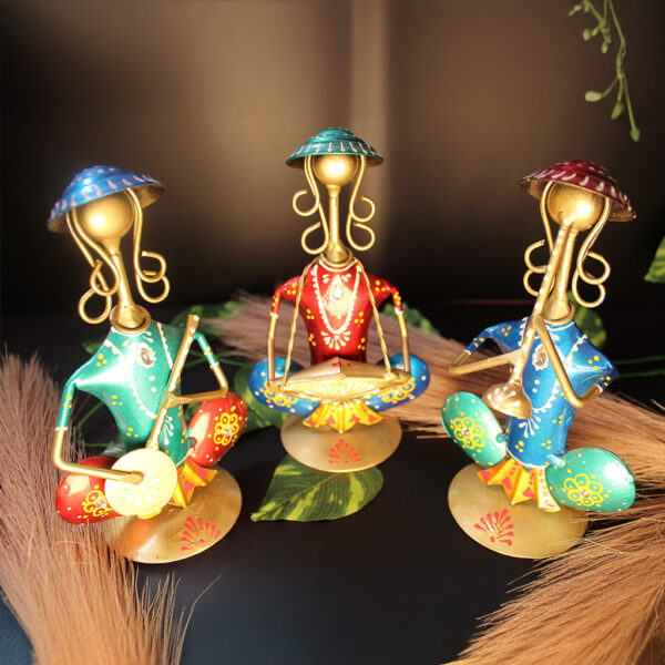 Jaipuri Musicians Figurines - Image 2
